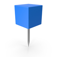 Pin Blue PNG & PSD Images