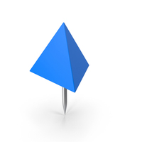 Pin Blue PNG & PSD Images
