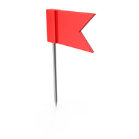 Flag Pin Red PNG & PSD Images