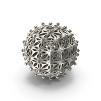Silver Modern Art Object PNG & PSD Images