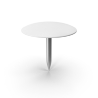 Thumb Tack White PNG & PSD Images