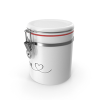 White Tea Jar PNG & PSD Images