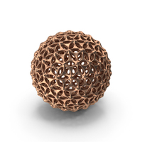 Bronze Modern Art Object PNG & PSD Images