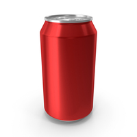 Red Aluminum Soda Can PNG & PSD Images