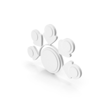 White Infographic Symbol PNG & PSD Images