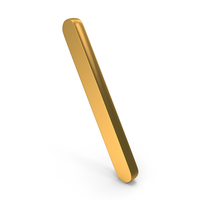 Gold Mathematical Backslash Icon PNG & PSD Images