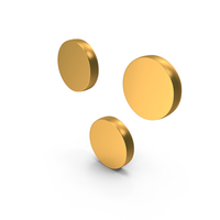 Gold Mathematical Because Icon PNG & PSD Images