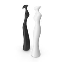 Decorative Couple Woman Figure PNG & PSD Images