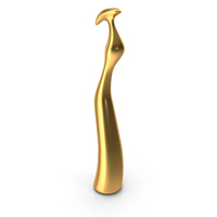 Gold Decorative Woman Figure PNG & PSD Images