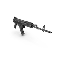 AK  Variant With Folded Stock Old PNG & PSD Images
