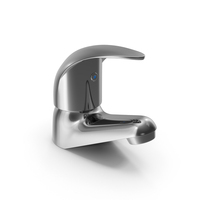 Blyth Contemporary Basin Pillar Tap Blue PNG & PSD Images