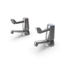 Netley Traditional Basin Pillar Tap PNG & PSD Images
