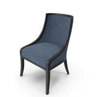 Holly Hunt Carlyle Dining Chair PNG & PSD Images