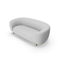 Kelly Wearstler Lucien Sofa PNG & PSD Images