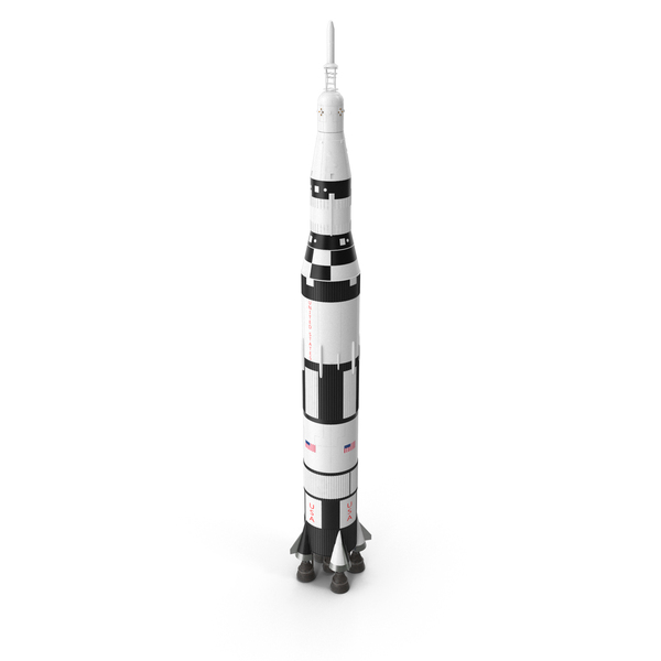 Apollo 11 Saturn V Rocket PNG & PSD Images