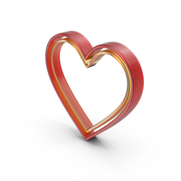 Two Glass Hearts Icon PNG & PSD Images