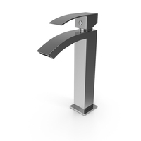 Kepez 1 Lever Tall Basin Mono Mixer Tap PNG & PSD Images