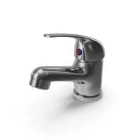Basin Mixer With Pop Up Waste Flexible Tap PNG & PSD Images