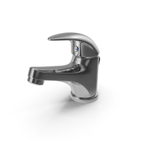 Eidar Chrome Basin Mixer PNG & PSD Images