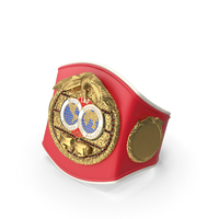 IBF Championship Belt Folded Without Fur PNG & PSD Images