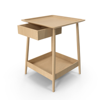 Pinch Harlosh Bedside Table PNG & PSD Images