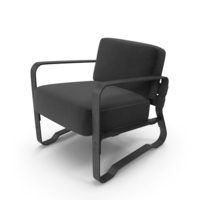 Ralph Lauren Cliff House Leather Wrapped Lounge Chair PNG & PSD Images