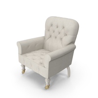 Ralph Lauren Vesey Tufted Club Chair PNG & PSD Images