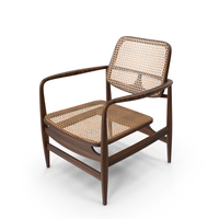 Sergio Rodrigues VintageOscar chair PNG & PSD Images