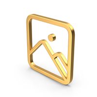 Metal Picture Icon PNG & PSD Images