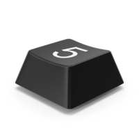 Keyboard Button 5 PNG & PSD Images