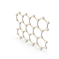 White Molecular Model Structure PNG & PSD Images