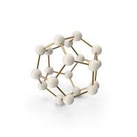White Molecular Model Structure PNG & PSD Images
