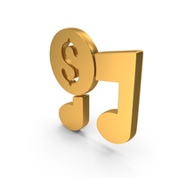 Gold Audio Business Icon PNG & PSD Images