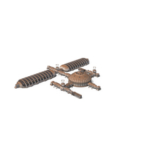 Dirty Space Colonization Base Greenhouse PNG & PSD Images