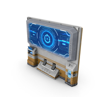 Sci Fi Display Control PNG & PSD Images