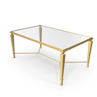 Vaughan Brockton Gilded Coffee Table PNG & PSD Images