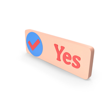 Yes Check Mark Board Coloured Icon PNG & PSD Images