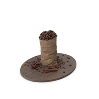 Coffee Bean Sack PNG & PSD Images