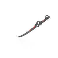 Fantasy Sci Fi Sword Red PNG & PSD Images