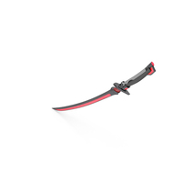 Fantasy Sci Fi Sword Red PNG & PSD Images