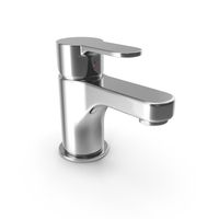 Arsuz Chrome Basin Mixer PNG & PSD Images