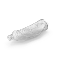 Clear Crushed Pet Bottle PNG & PSD Images