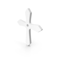White Cross Icon PNG & PSD Images