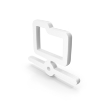 White Shared Folder Symbol PNG & PSD Images