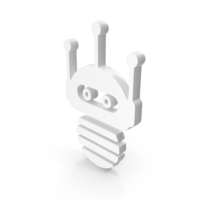 White Chatbot Icon PNG & PSD Images
