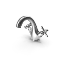 Etel Chrome Basin Mixer Tap PNG & PSD Images