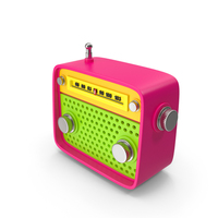 CARTOON RADIO PNG & PSD Images