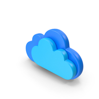 CLOUDY WEATHER SYMBOL BLUE PNG & PSD Images