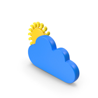 PARTLY CLOUDY WEATHER SYMBOL PNG & PSD Images