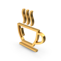 Metal Coffee Symbol PNG & PSD Images